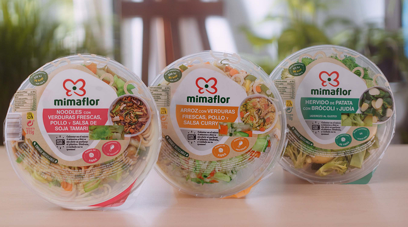 Mimaflor presenta sus nuevos platos micro  “Calienta y listo!”