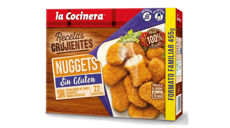 Llegan los nuggets sin gluten a La Cocinera