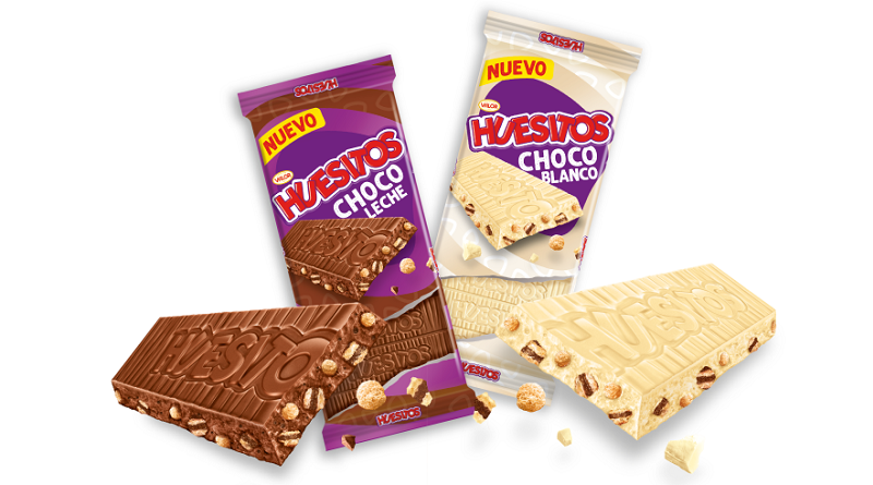 Descubre las nuevas tabletas de chocolate Huesitos