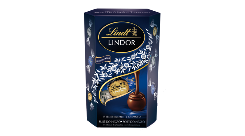 Nuevo Cornet Surtido Negro de LINDOR