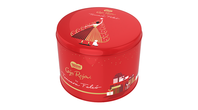 La lata más chic de Nestlé Caja Roja