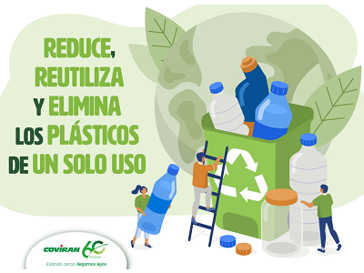 Covirán reduce el plástico de un solo uso en los supermercados