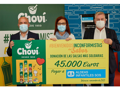 Choví consigue recaudar 45.000 euros con su campaña más solidaría