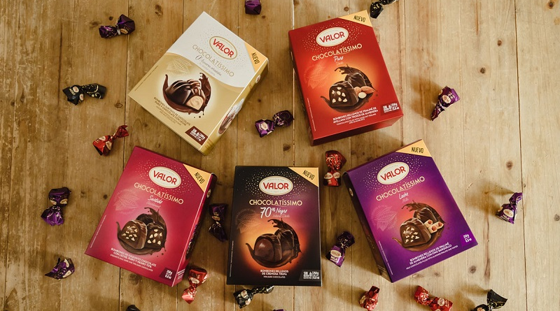 Los bombones Chocolatíssimo de Valor estrenan imagen en Navidad