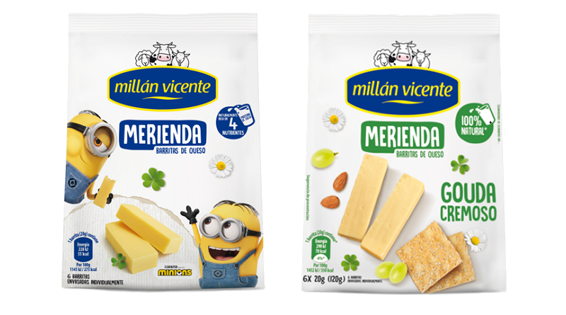 Millán Vicente lanza su primer queso en formato snacking