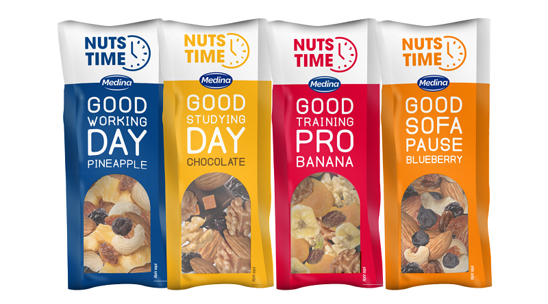 Frutos Secos Medina renueva la imagen de Nuts Time