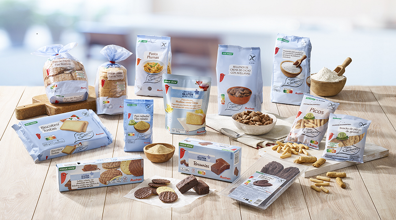Alcampo aumenta su surtido de productos sin gluten