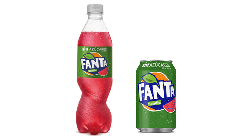 Nueva Fanta Sandía sin azúcares añadidos