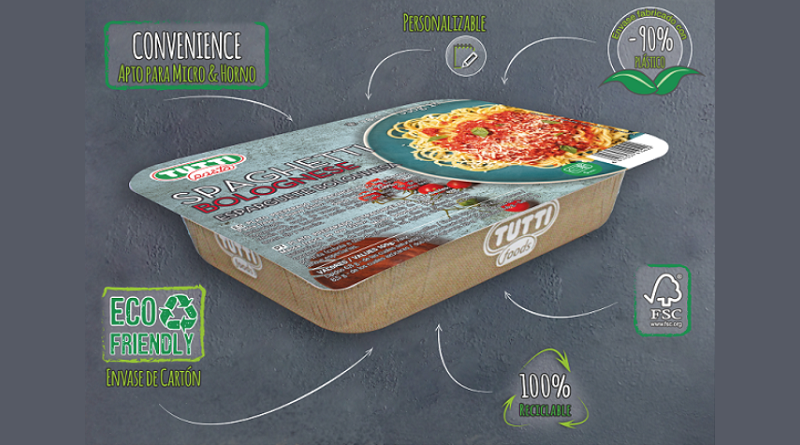 Tutti Pasta reduce en un 90% el uso del plástico en sus envases