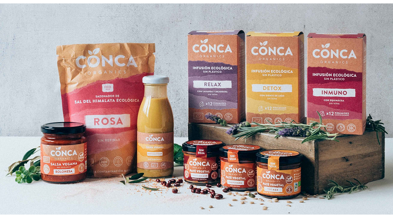 CONCA ORGANICS lanza una nueva línea de salsas veganas