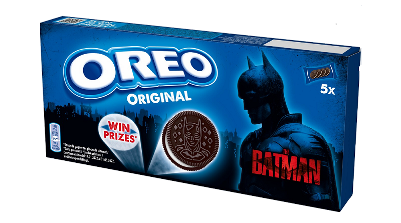Oreo lanza una edición limitada de su icónica galleta inspirada en Batman