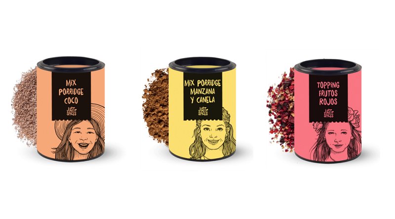Just Spices lanza en España tres nuevas especias sin azúcares añadidos