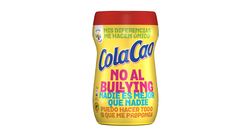 ColaCao lanza una edición solidaria contra el bullying