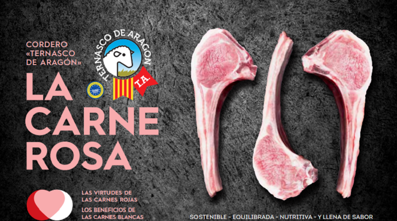 Nace la carne rosa, la nueva estrategia de promoción del Ternasco de Aragón