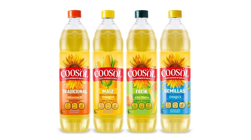 Coosol relanza su gama de aceites de girasol y semillas