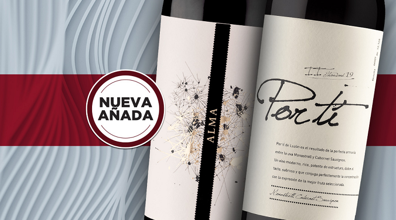 Bodegas Luzón lanza al mercado las nuevas añadas de Alma y Por tí 2019