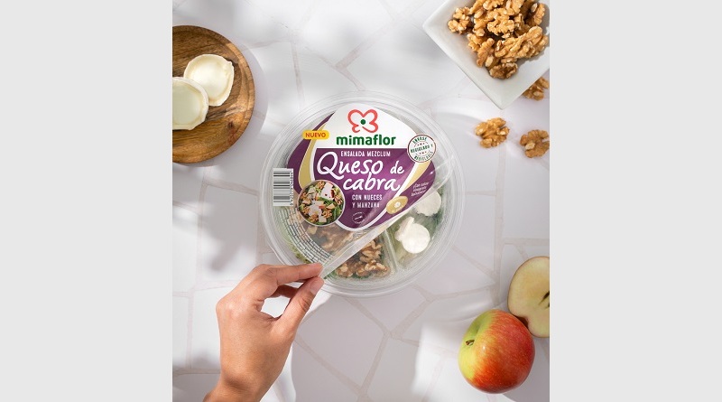 Mimaflor lanza la Ensalada Mezclum con queso de Cabra