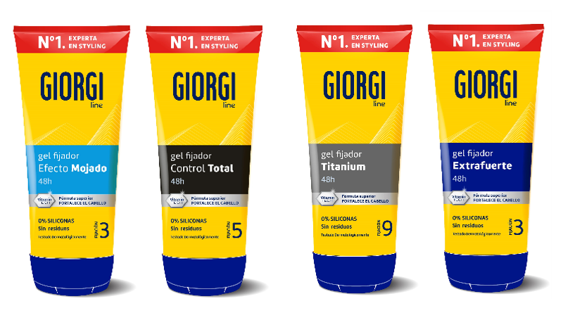 Nuevos geles fijadores Giorgi