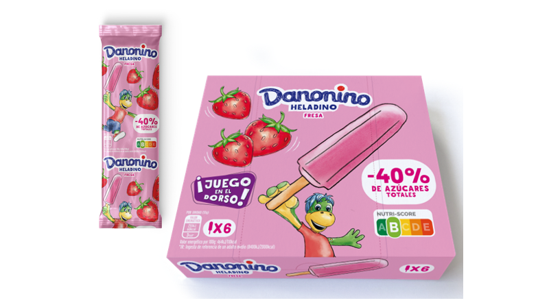 Danonino lanza su primer helado en colaboración con La Menorquina