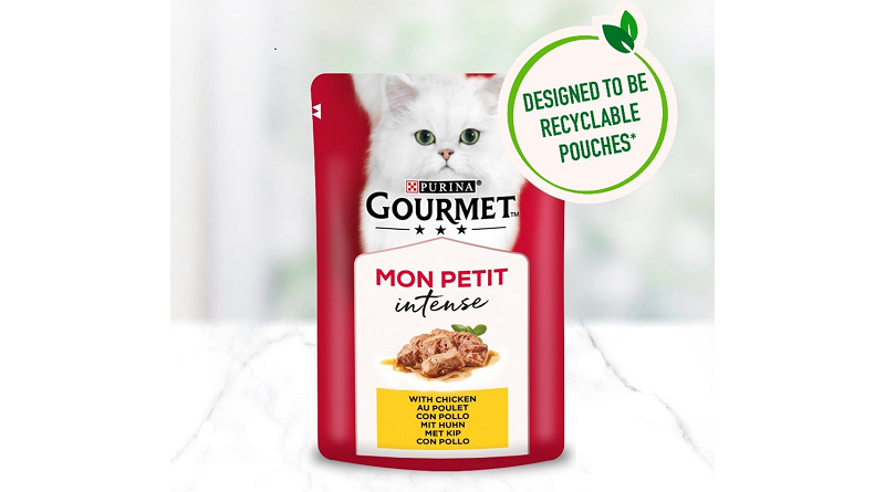 Purina lanza su primera gama de sobres de comida diseñados para ser reciclados