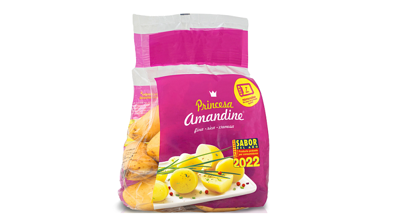 Princesa Amandine presenta sus nuevas patatas para microondas
