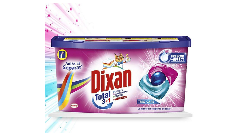 Dixan lanza al mercado una nueva fórmula de sus Trio Caps