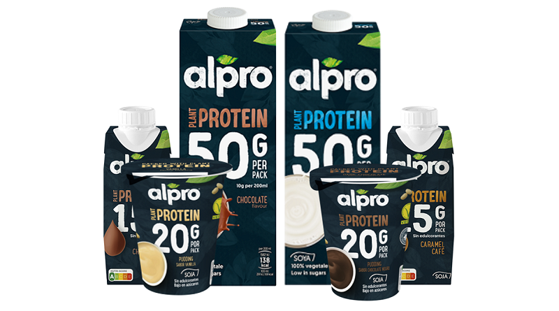Alpro presenta su nueva gama alta en proteína