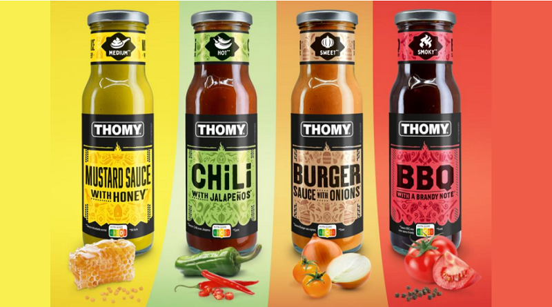 Nestlé lanza la gama de salsas Thomy en España