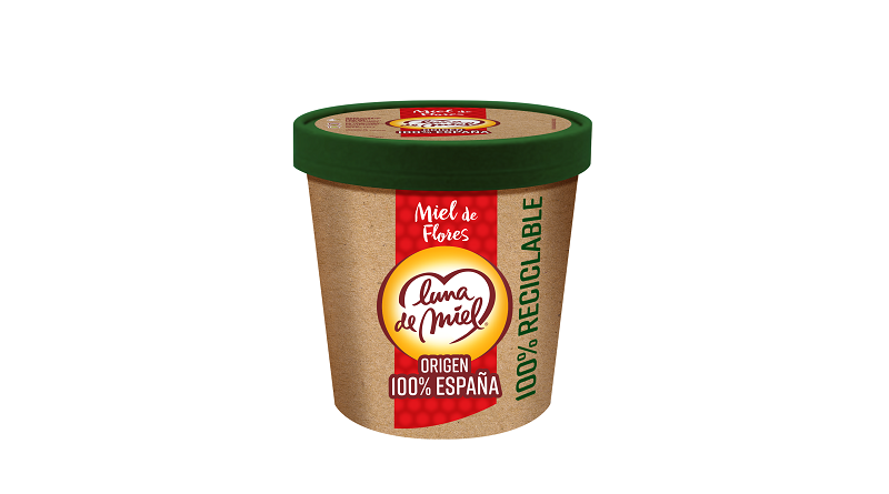 Luna de Miel® presenta su nuevo envase de cartón  100% reciclable para una miel 100% española