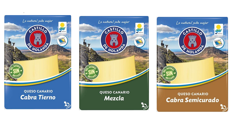 Friesland Campina presenta la primera gama de queso 100% canario en lonchas