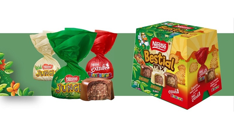 Bestial Mix, el nuevo surtido de bombones de Nestlé Jungly