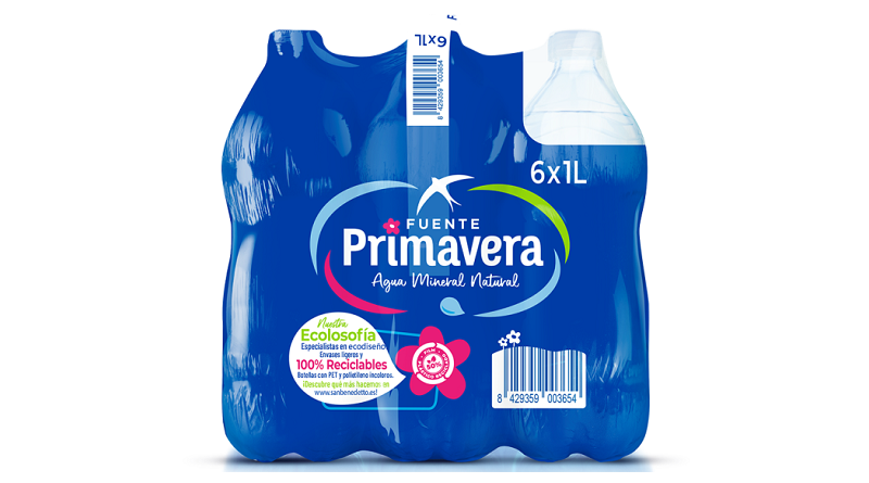 Fuente Primavera lanza su nueva botella de 1 litro
