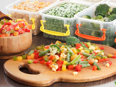 Las verduras congeladas ganan terreno en la cesta de la compra