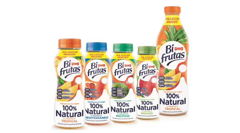 Pascual relanza el Bifrutas 100% Natural