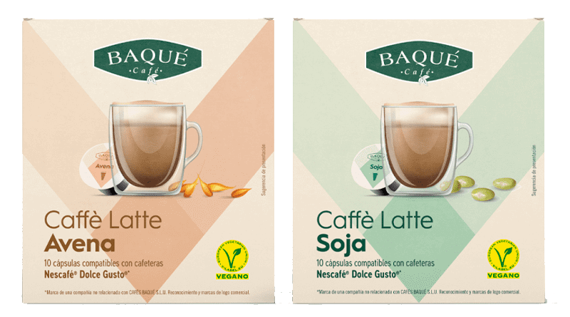 Cafés Baqué y Natur All lanzan en colaboración sus primeras cápsulas de café con bebida vegetal