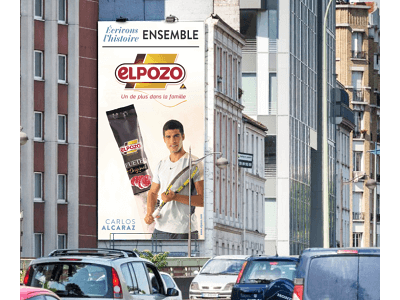 El Pozo Alimentación, con Carlos Alcaraz en París