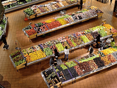 Los ingresos de la distribución alimentaria en España y Portugal volverán a caer en 2022