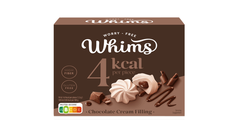 Whims sorprende con el lanzamiento de un producto relleno de chocolate