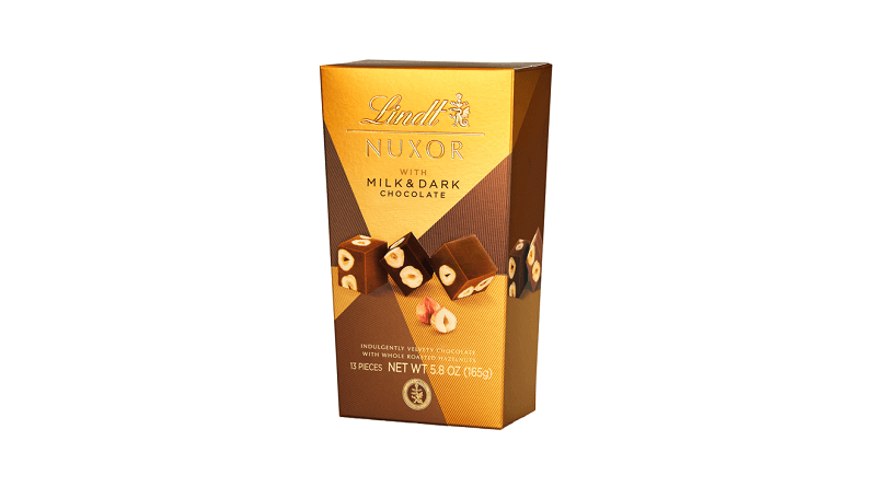 Lindt apuesta por la textura más cremosa y crujiente con su innovador NUXOR Surtido