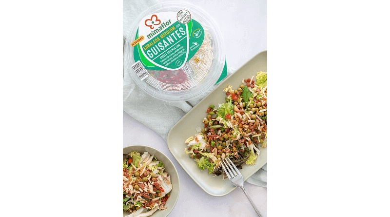 Mimaflor presenta su nueva ensalada con Guisantes