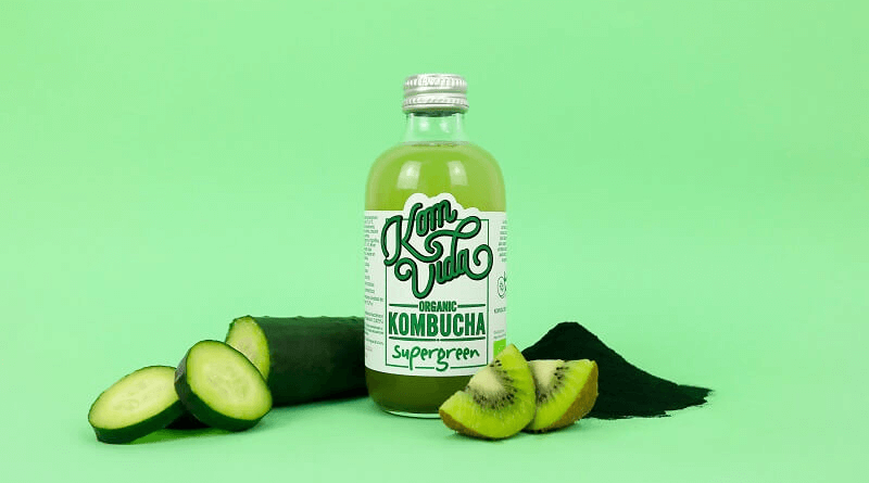 Komvida Kombucha presenta Supergreen