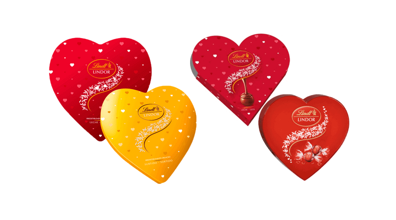 LINDOR celebra San Valentín con sus icónicas latas en forma de corazón
