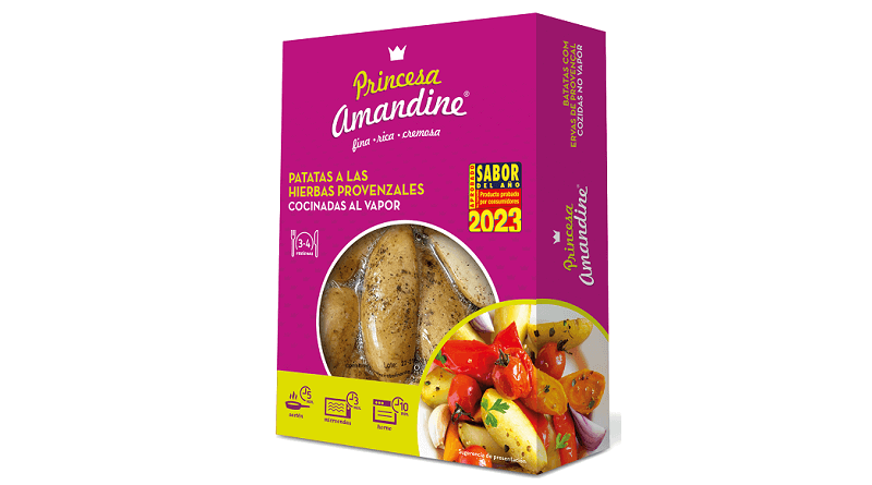 Princesa Amandine lanza la patata de Quinta Gama