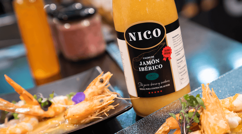 NICO Jamones presenta con éxito su Caldo de Jamón Ibérico 100% natural