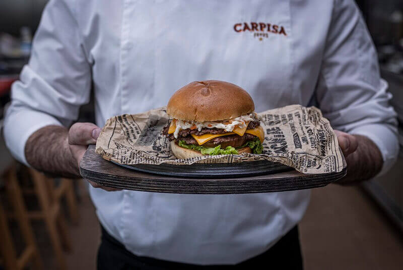 Carpisa Foods amplía su portfolio de productos con una nueva gama de smash burgers
