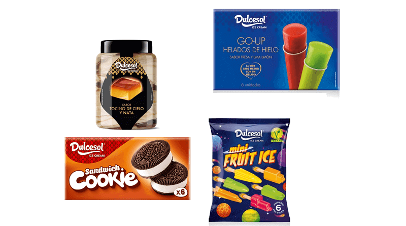 Dulcesol incorpora 18 nuevas referencias de helados a su catálogo