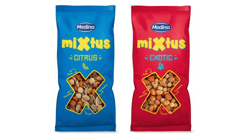 FRUTOS SECOS MEDINA amplía la gama MIXTUS
