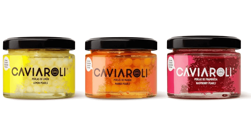 Caviaroli  presenta su última creación, las nuevas perlas de fruta Caviaroli Fruit