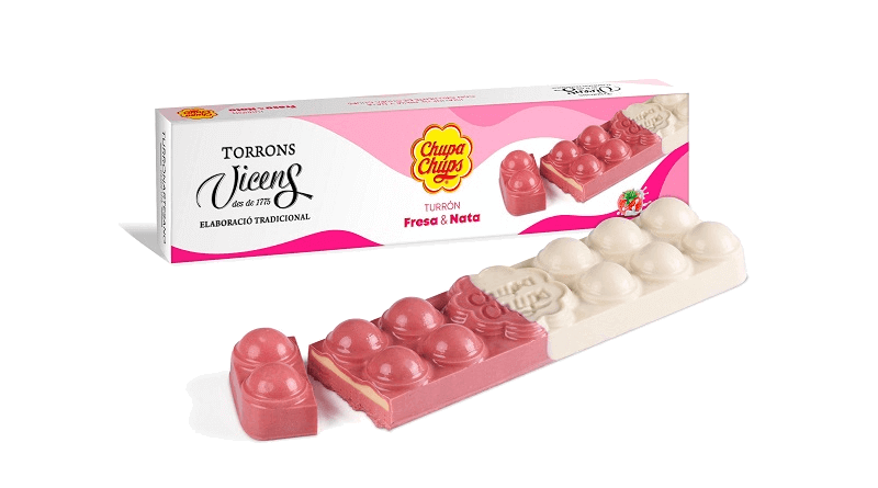 Chupa Chups® y Torrons Vicens lanzan el Turrón de Chupa Chups®