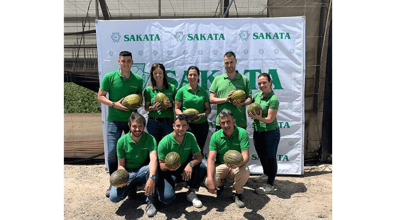Sakata presenta su melón piel de sapo Don Gregorio